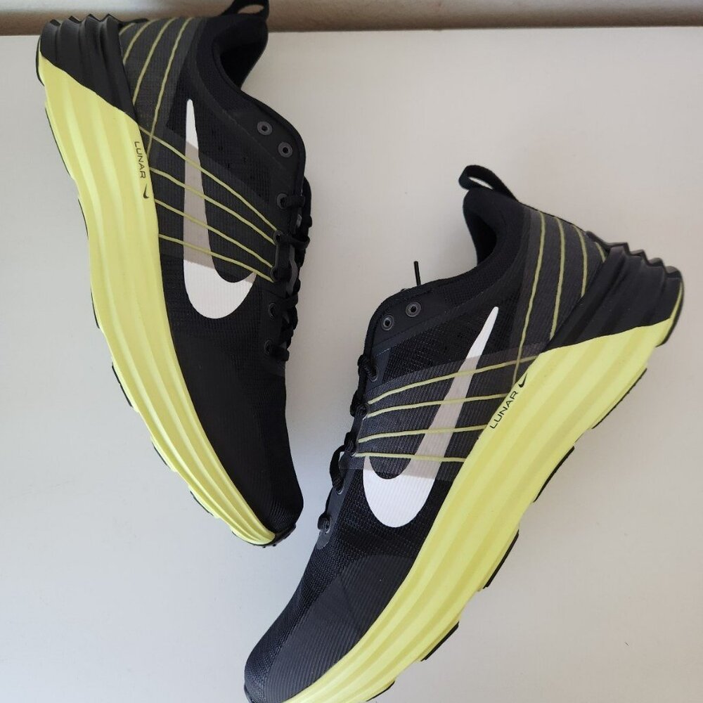 Nike Black and Yellow Athletic Shoes